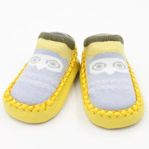 Baby Unisex Rubber Soft Anti Slip Soles Socks