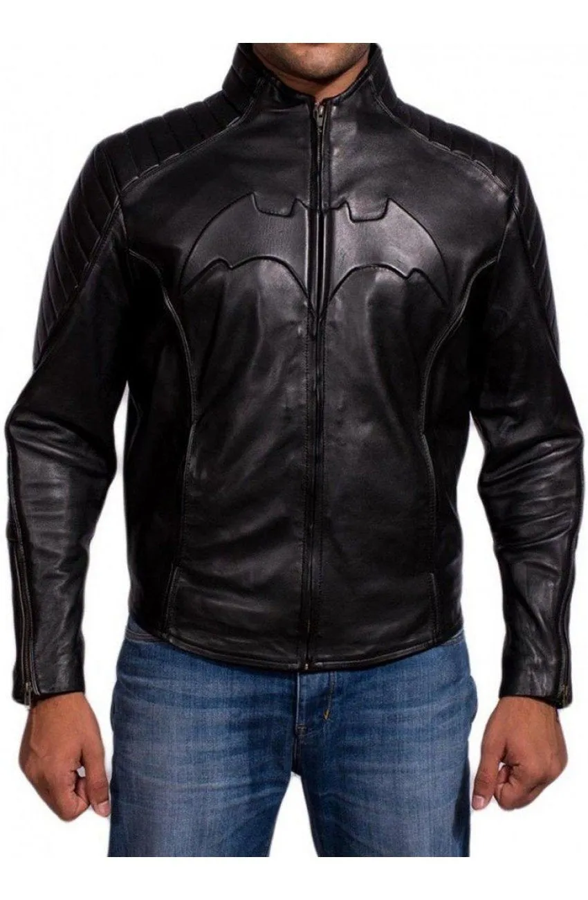 Bruce Wayne Batman Begins Leather Jacket