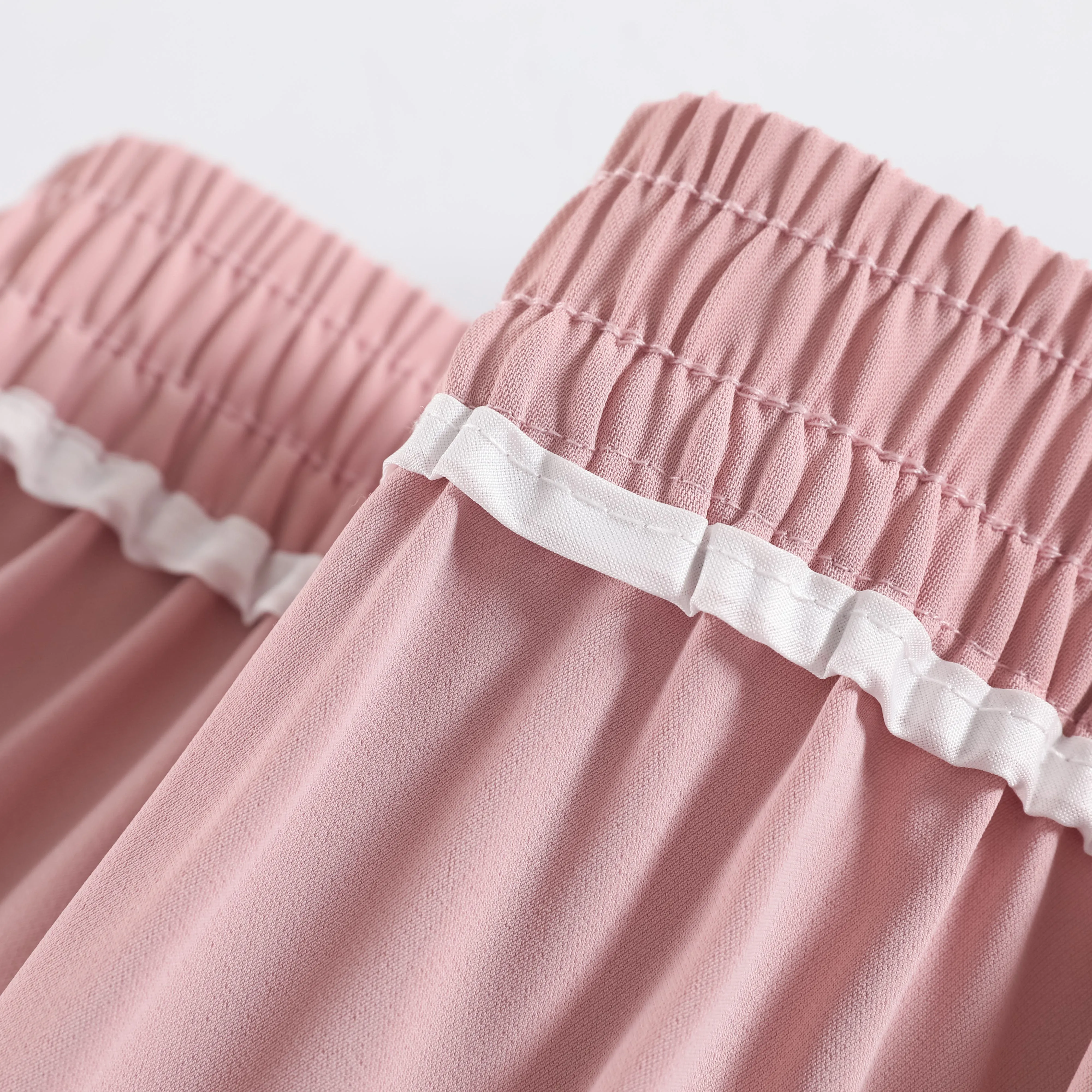 Casual Draping Straight-Leg Silky Harem Ankle Cut Pants