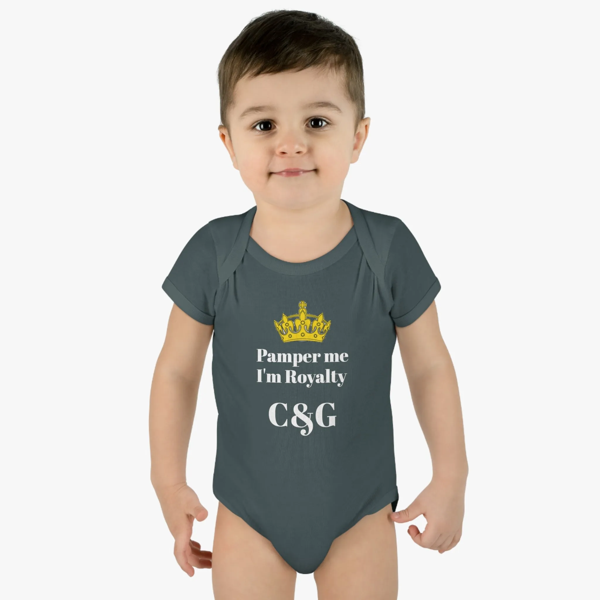Infant Baby Rib Bodysuit (PAMPER ME CG)