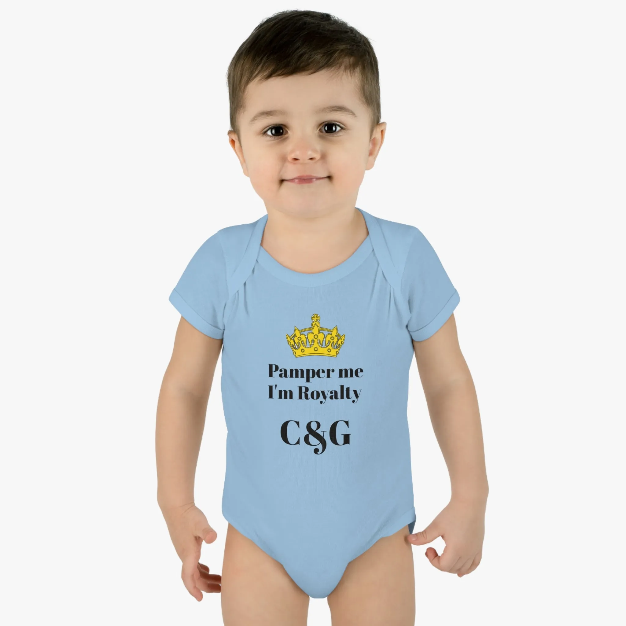 Infant Baby Rib Bodysuit (PAMPER ME CG)