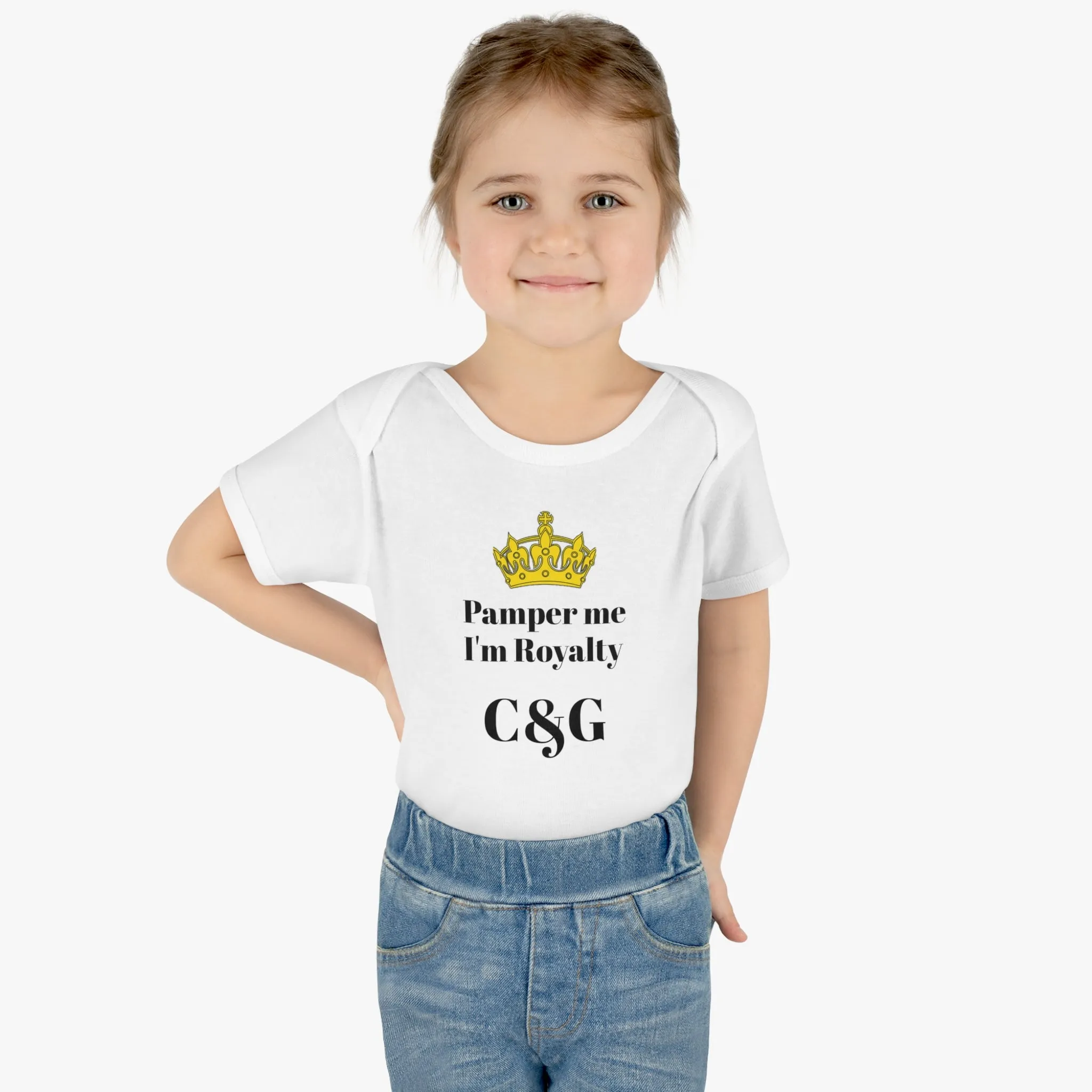 Infant Baby Rib Bodysuit (PAMPER ME CG)