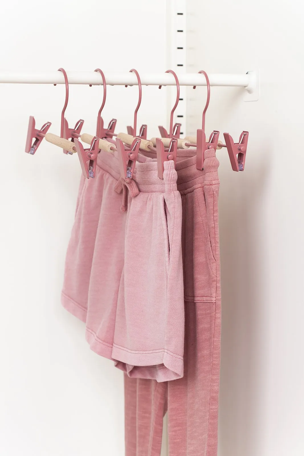 Kids Clip Hangers In Berry