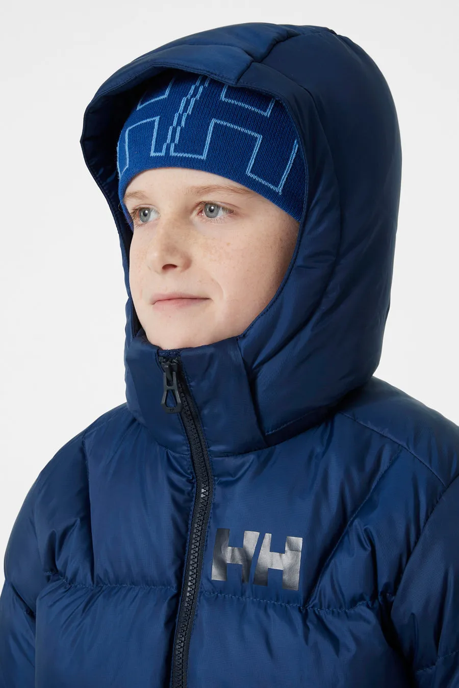 Kids Jacket Ski Helly Hansen Isfjord Down Ocean