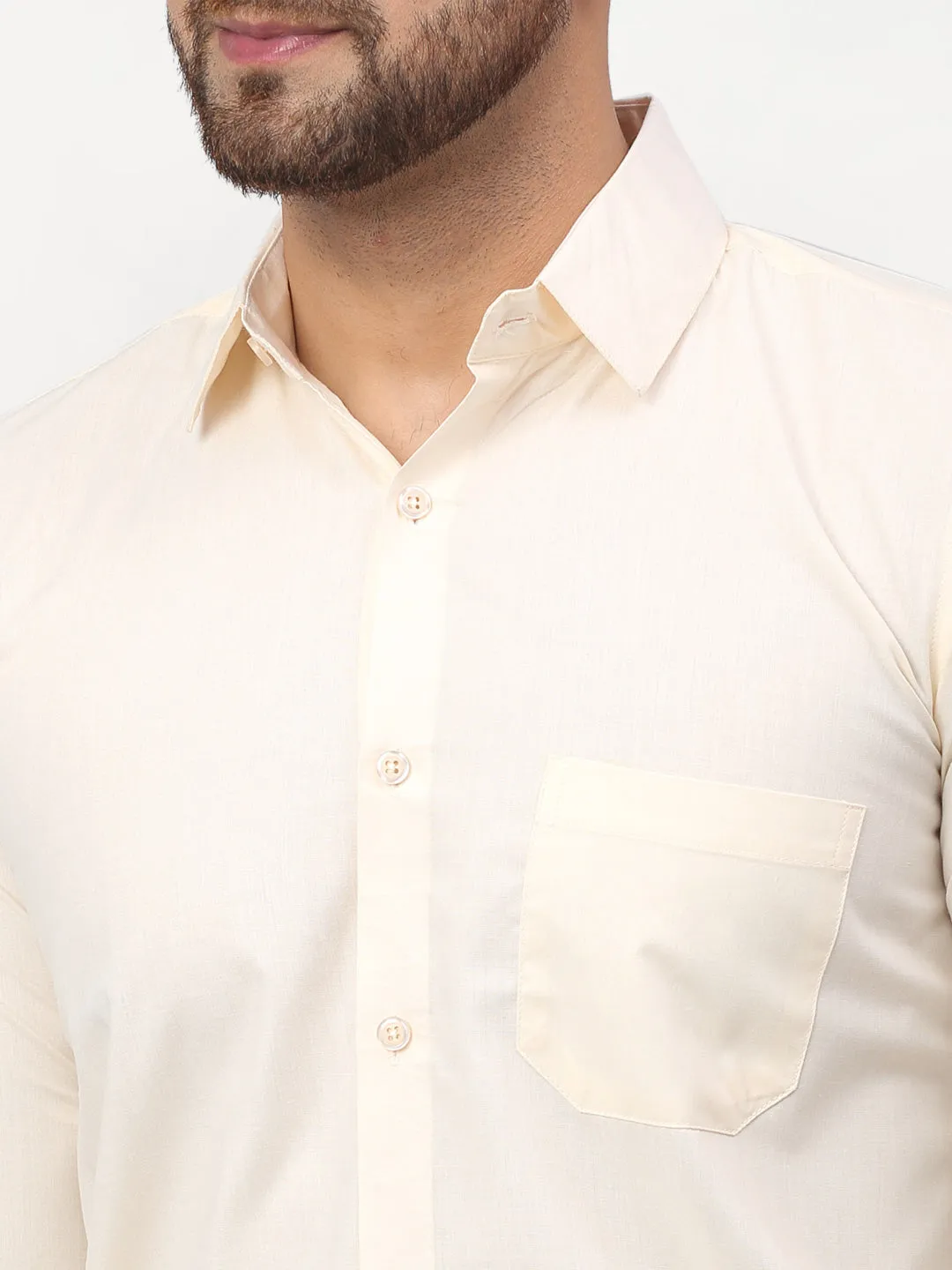 Men'S Solid Formal Shirts