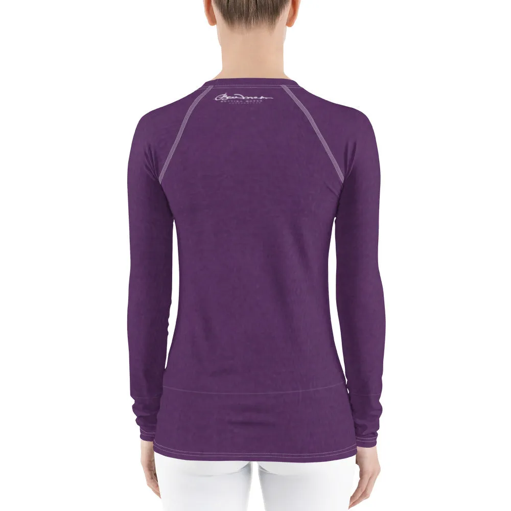 Royal Purple Long Sleeve Tops