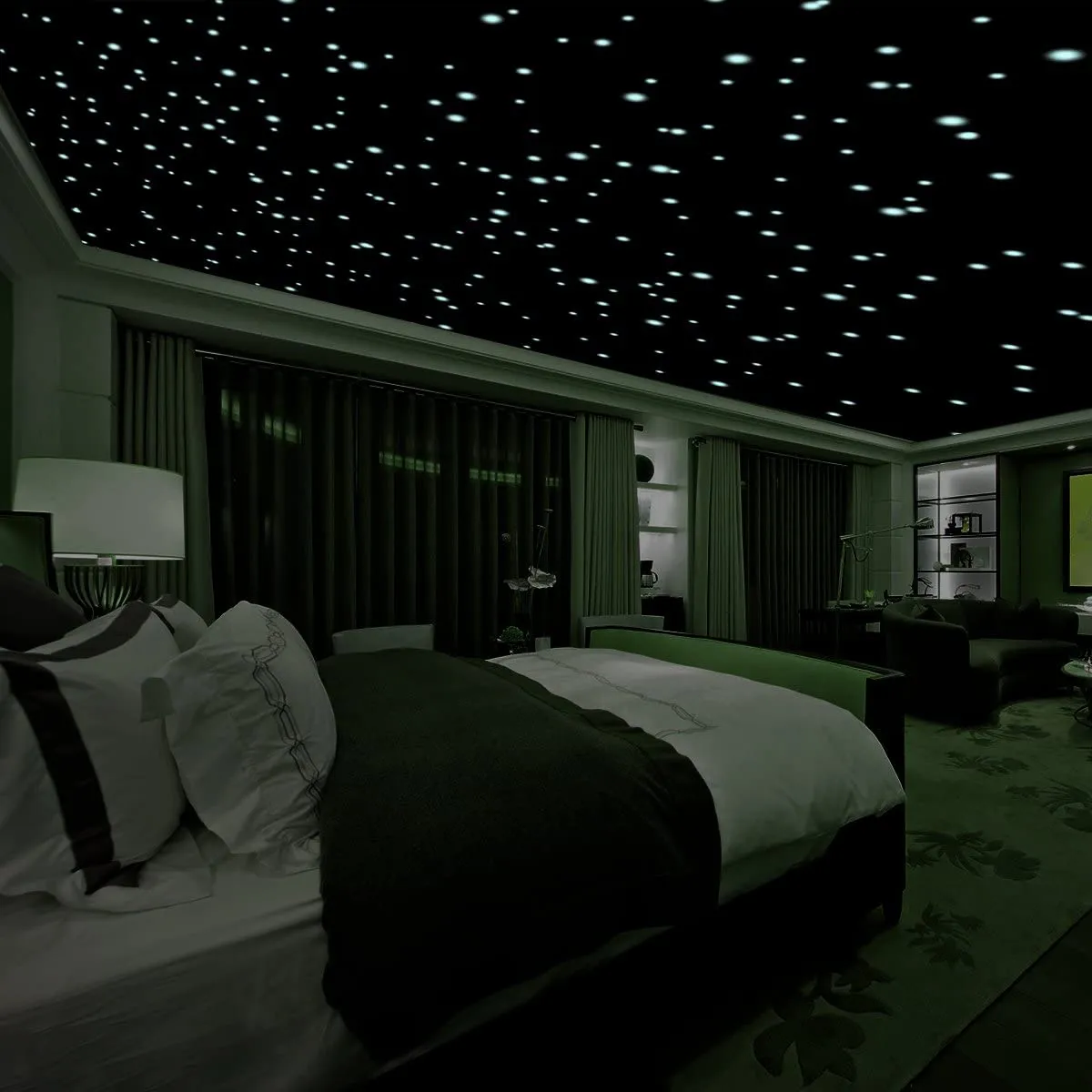 White Glow Stars