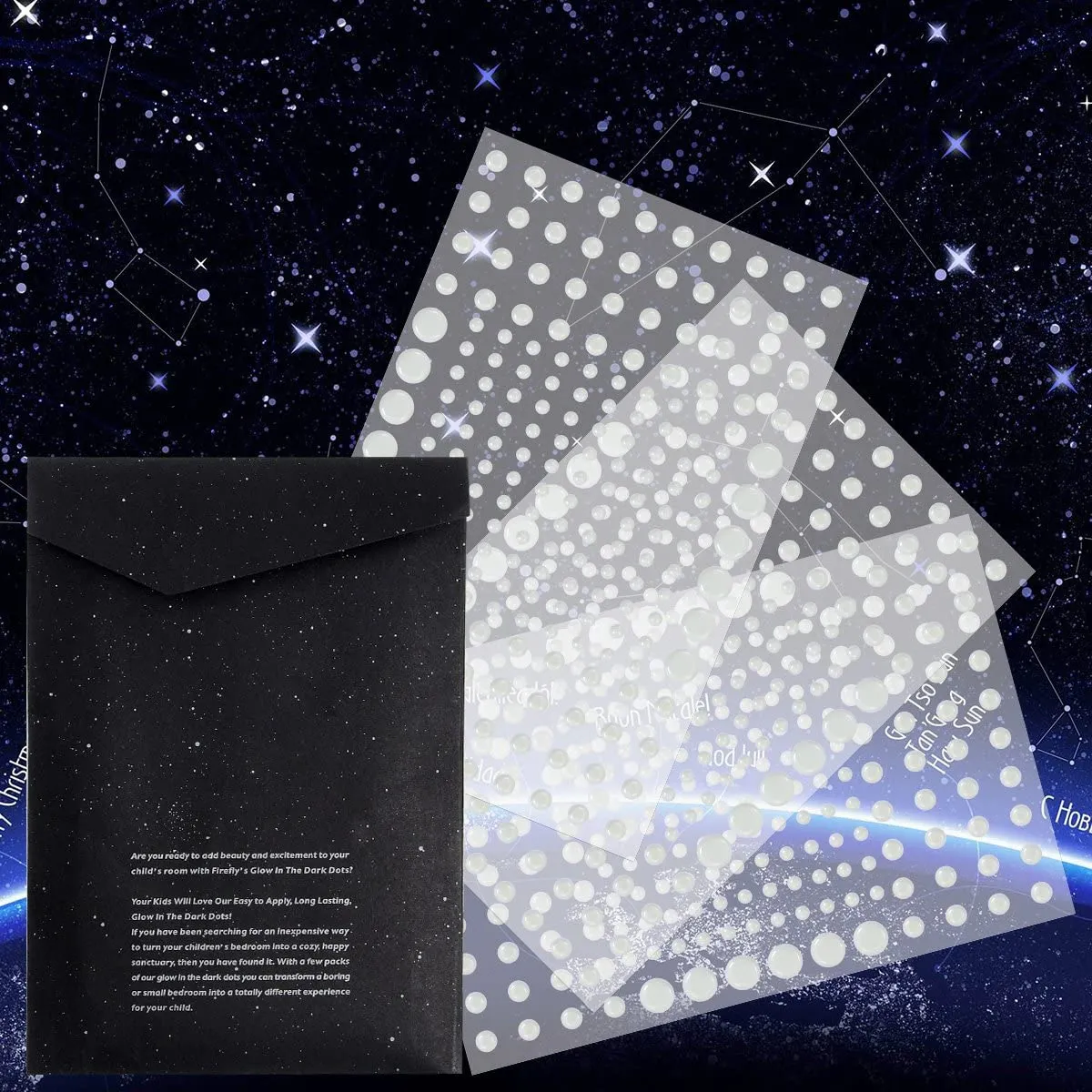 White Glow Stars